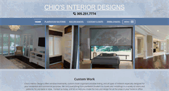 Desktop Screenshot of chioswindowdesigns.com